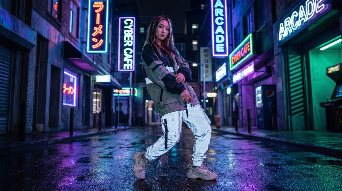 丝瓜视频霓虹街拍短视频